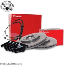 Brembo Bremsscheiben + Beläge HINTEN Ø 345 mm BMW 5 Gran Turismo