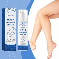 Hair Removal Mousse Spray for Sensitive Skin, Gentle Foaming Body Depilatory