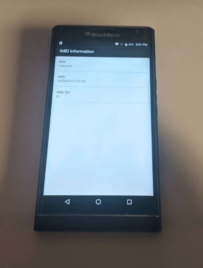 Blackberry Priv (32 GB) - Negro (Verizon Desbloqueado) Totalmente Funcional Foto 3 de 4