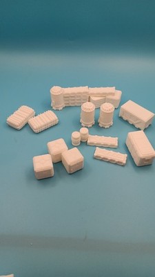 Lot Of 14 Sci Fi Boxes And Crates For Tabletop, Wargaming, Dnd 3d Printed