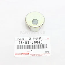 48452-30040 Toyota OEM Genuine PLATE, REAR SUSPENSION TOE ADJUST, NO.2