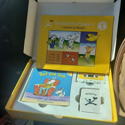 Vintage Hooked On Phonics Learn To Read Level 1. Rare. OOP 