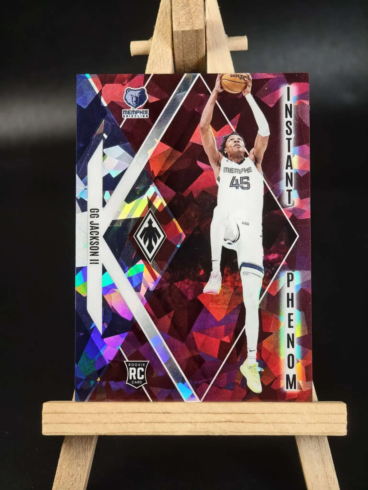 2023-24 Panini Phoenix - Instant Phenom GG Jackson II Maroon Ice /275 RC(01)j67