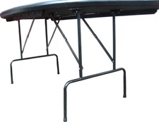 Folding Poker Table Legs 29" Tall X 24" Wide (Black) (PKG./2)