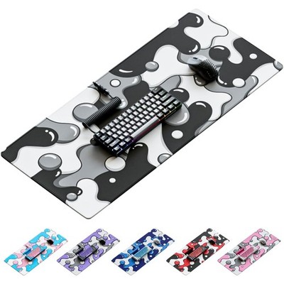DRIP Edition XXL Black & White Gaming Mauspad   Professionelles Artisan Mausp...