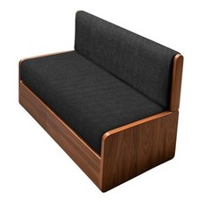 RV Dinette Cushion Covers, Stretchable 1 Backrest Cover  1 Bench Cover,black