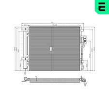 Condensateur Hyundai SANTA FE