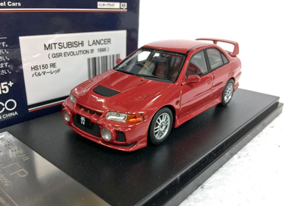 po Hi Story HS150RE MITSUBISHI LANCER EVOLUTION IV GSR 1996 1:43