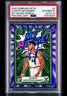 2020 OPTIC GIANNIS ANTETOKOUNMPO MY HOUSE PURPLE BLUE AUTO 10 PSA DNA🔥POP 1