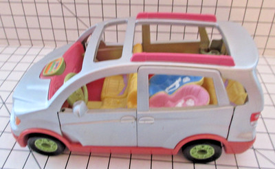 Fisher Price Loving Family Dollhouse Van Car Vehicle Silver Toy