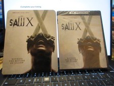 Saw X 4K UHD, Blu-ray, 2023 NEW SEALED W/SLIPCOVER FREE SHIPPING