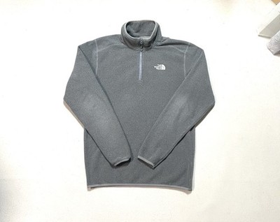 The North Face 1/4 Zip Fleece S Herren Grau