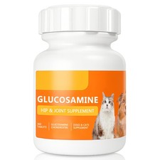 Dogs Cats Glucosamine Hip Joint Supplement 300 Tablets Chondroitin Bone Care