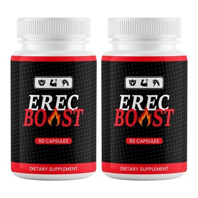 (2 Pack) Erec Boost Pills, Maximize Energy, Vitality & Stamina 120 Capsules