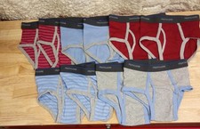 Fruit of the Loom Big Tag Free Cotton Briefs, Boys 10 Pack Small