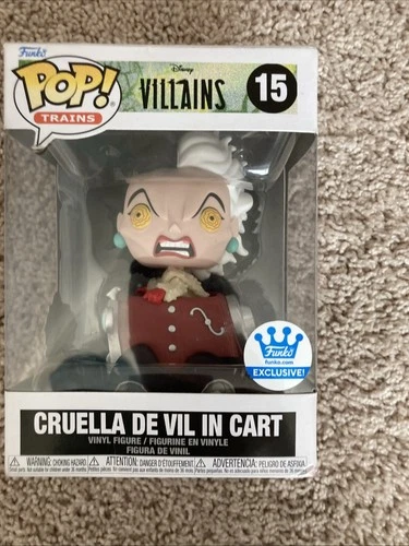 Funko Pop! Trains: Disney - Cruella de Vil - Funko (Exclusive) #15