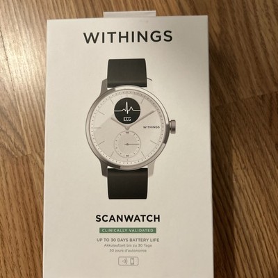 New Withings ScanWatch 42mm black