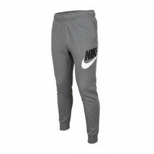 Nike Youth Jogger Sweatpants Gray w/ White Swoosh Size 6 7