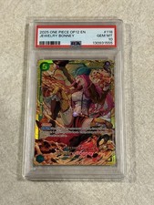 Jewelry Bonney 118 OP12-118 Legacy of the Master Foil PSA 10