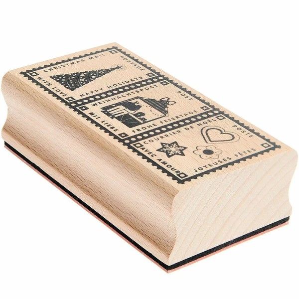Dreifach-Stempel Weihnachtspost FSC 100% Deutsch 2026 Rico Design GmbH & Co.KG-image