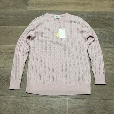 Aritzia Wilfred Cable Knit Oversized Wool Blend Sweater Size XS NWT