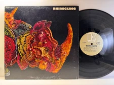 Blues Rock LP RHINOCEROS Self-Titled Elektra yellow lbls 1968 EX-NM CLEAN!