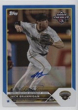2023 Topps Pro Debut Blue Foil Auto 143/150 Jack Brannigan #PD-12 Auto rp9