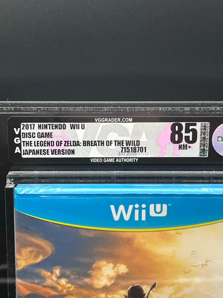 Wii U Japan The Legend of Zelda Breath of the Wild First Print Brand New VGA 85 - Image 2 of 4