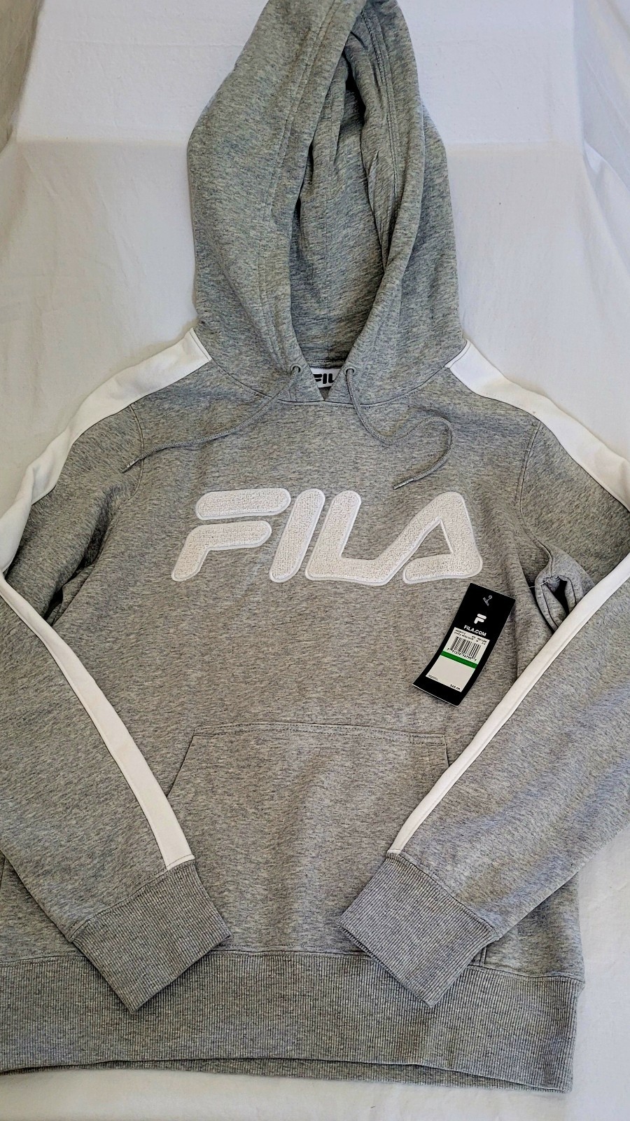 FELPA CON CAPPUCCIO FILA CON TASCHE E LOGO === NUOVA CON ETICHETTE (GRANDE)