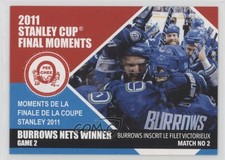 2020-21 O-Pee-Chee 2011 Stanley Cup Final Moments Alexandre Burrows #SC-3 0c3