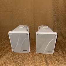 KICKER KB6000 2-Way Full Range Indoor Outdoor Marine Speakers - White