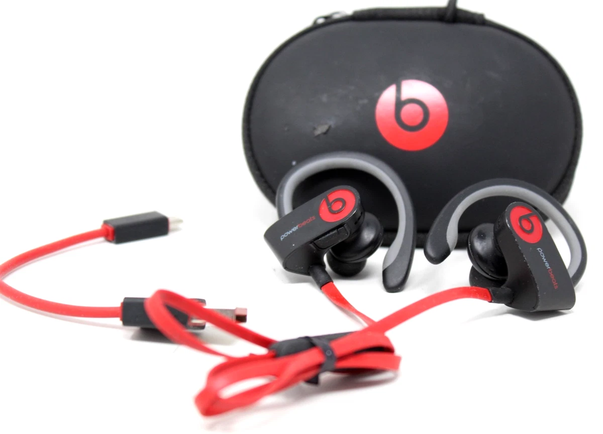 Beats by Dr. Dre Powerbeats2 Red Headphones for Sale - eBay