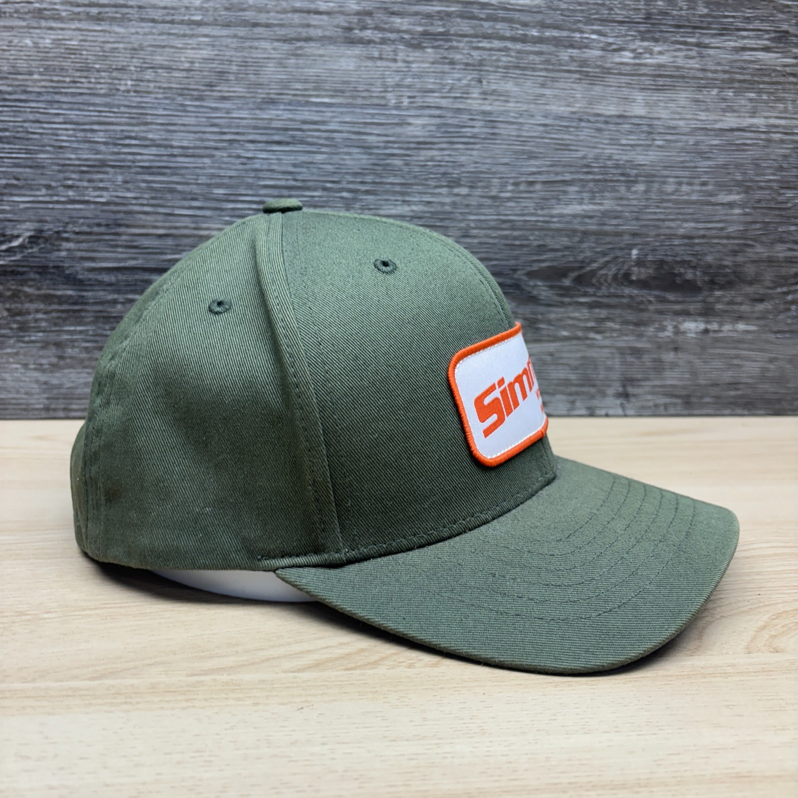 Simms Hat Cap Snapback Green Working Waders Patch… - image 7