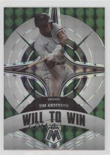 2022 Panini Mosaic Will to Win Green Mosaic Prizm Tim Anderson #WW-5 0w8