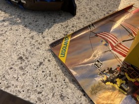 LEGO Black Seas Barracuda 6285 Pirate Ship Full Set w/ Minifigures minus box lid