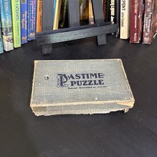 VTG Parker Brothers Pastime Puzzle 75 Pieces "Street in Canterbury" 1928