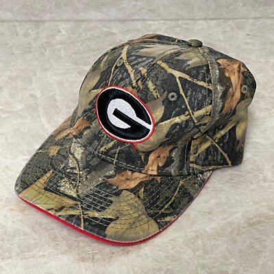 Georgia Bulldogs Hat Cap Snap Back Green Camo Camouflage College Football  Ladies