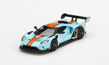 1/64 MINI GT Ford GT MK II #002 Blue/Orange Diecast Car Model MGT00359