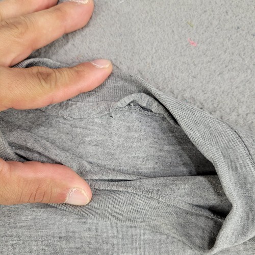 US Army Shirt Mens Large Gray Physical Fitness Uniform Training Tee USA - Picture 2 of 9