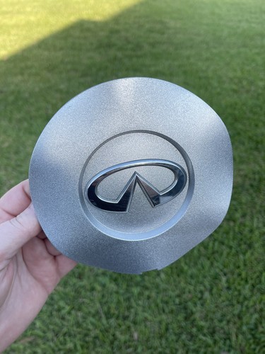 2002-2004 Infiniti Q45 Wheel Center Cap Hubcap 40315-AR015 Silver Repainted Hub - Picture 6 of 12
