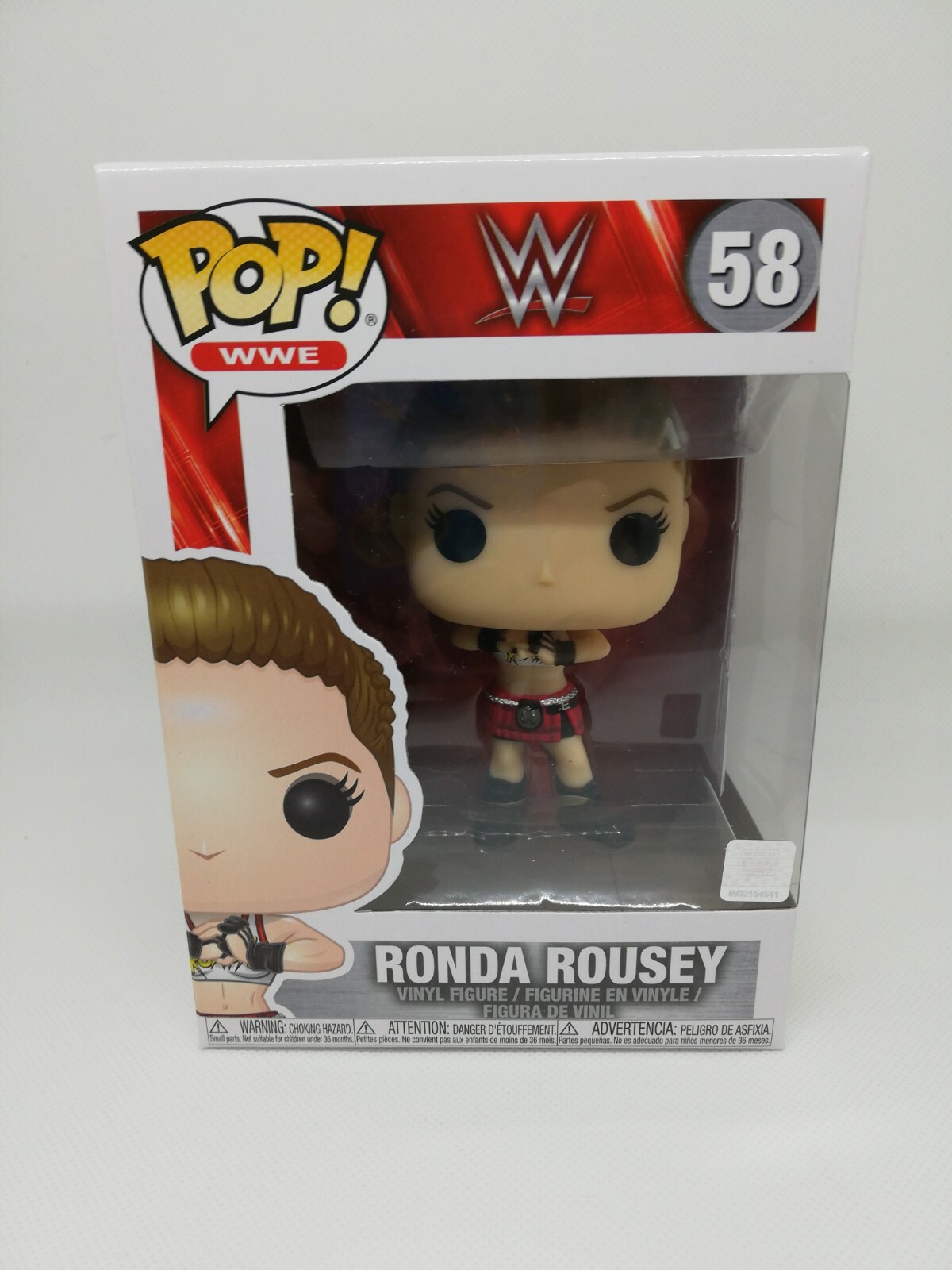 ¡Nuevo! Figura De Vinilo Pop - Wwe Ronda Rousey #58