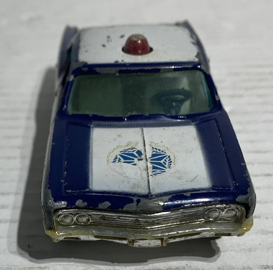 Vintage Gamda Koor Sabra Israel No. 8115 Chevrolet Police Car - Image 4 of 4