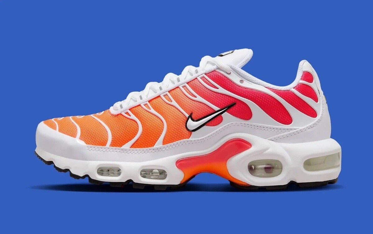 Nike Air Max スニーカー US 7.5 ホワイト/ネオン NIKE AIR MAX PLUS TN ,, White Sunrise'' SIZE UK 5 EUR 38.5
