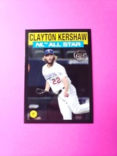 2021 Topps 1986 Topps All-Star Baseball Black /299 Clayton Kershaw #86AS46