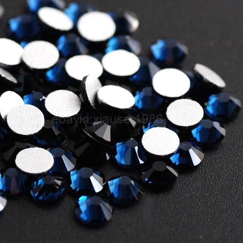 1440p SS3(1.3mm) Glitter Nail Art Rhinestones Flatback Crystals Nails Decoration - Picture 33 of 37