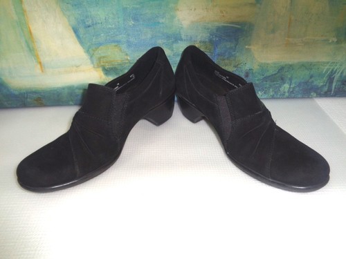 Clarks Brown Leather/Suede Casual Women's Shoes Size 7M - Picture 3 of 9