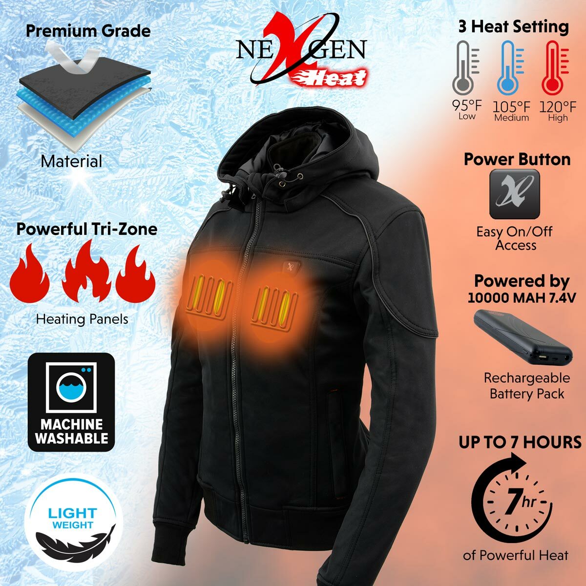 Nexgen Heat MPL2761SET Women's Black 