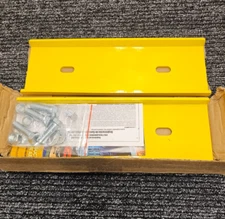 (QTY 2) Global Industries Bracket Rebounding Bollard 670772 Yellow For 6"