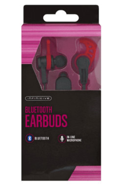Infinitive Bluetooth Earbuds with In-line Microphone