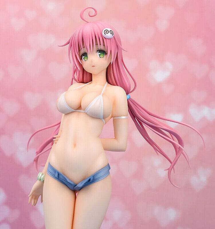 8'' Anime To Love Ru Darkness Lala Satalin Deviluke Bikini Ver.PVC Figure HOT